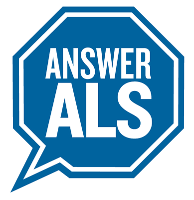 Sitio de Answer ALS, una iniciativa colaborativa de investigación y datos sobre ELA.