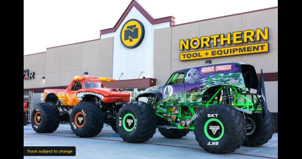 Northern Tool + Equipment is Revving it Up with Monster Jam® Truck Appearance at Charlotte Store