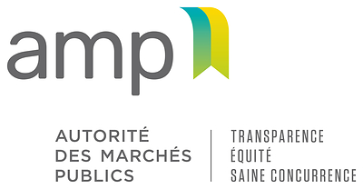 Logo de l'Autorité des marchés publics Logo de l'Autorité des marchés publics