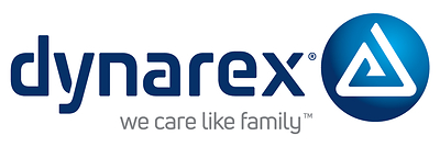 Dynarex We Care Like Family logo Dynarex We Care Like Family logo