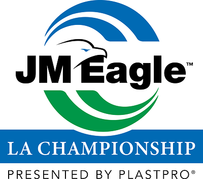 JM Eagle LA Championship presented by Plastpro tournament logo.