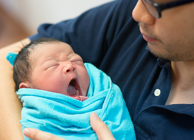 One in five fathers report experiencing depression and anxiety symptoms during the first year postpartum, although few of them realize what they are experiencing is normal and treatable. Free help is available at Postpartum.net.