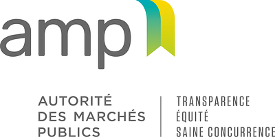Logo de l'Autorité des marchés publics Logo de l'Autorité des marchés publics