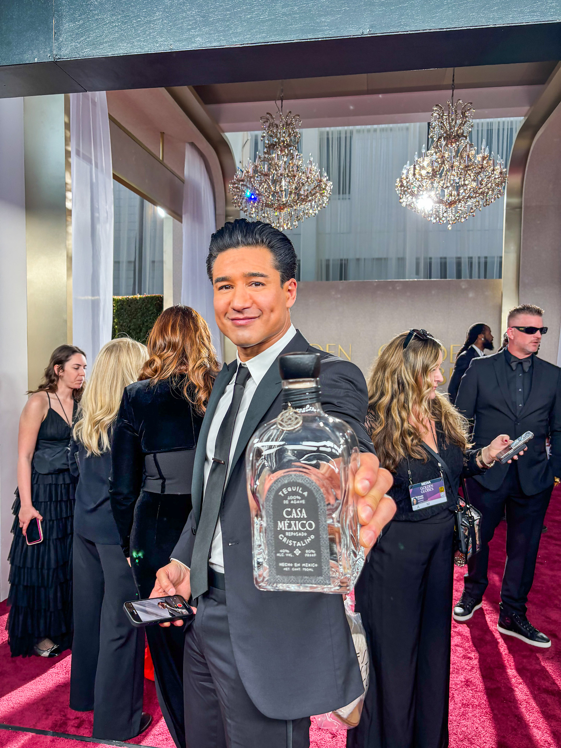 Mario Lopez Celebrates His Birthday Month at Home in San Diego With Two Casa México Tequila Bottle Signings