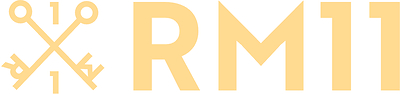 RM11 (pronounced 'Room 11') logo