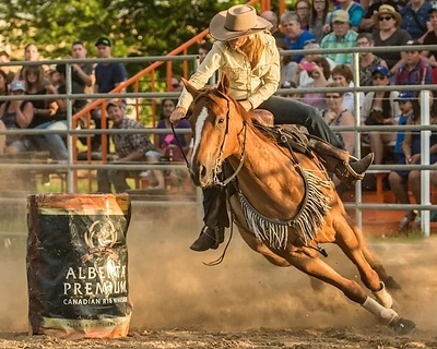 Wasaga Beach presents its annual Charity Rodeo on October 3 and 4, 2026.  Featuring food trucks, live music, a two-step social and all the trappings of a traditional rodeo: barrel racing, saddle bronc, bareback, bull riding, pole bending, trick riding, junior competitions, and more! Ticket proceeds support local charities.