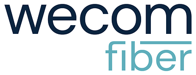 Wecom Fiber logo Wecom Fiber logo