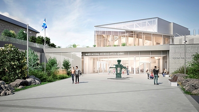 LE MUSÉE NATIONAL DES BEAUX-ARTS DU QUÉBEC INAUGURE L'ESPACE RIOPELLE - PAVILLON MICHAEL AUDAIN