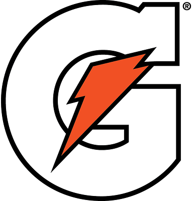 Standard Gatorade Bolt Logo Standard Gatorade Bolt Logo
