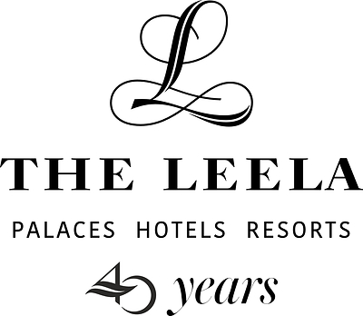 The Leela Palaces, Hotels and Resorts - Celebrating 40 Years Logo