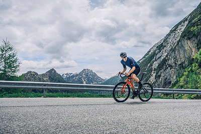 Riding the Alps