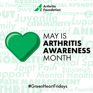 Have a Heart and Support Green Heart Fridays to Promote Arthritis Awareness