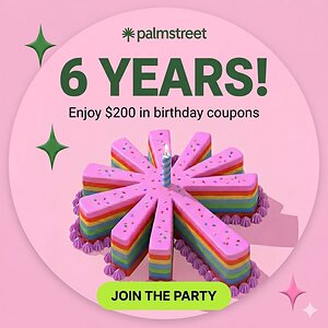 From a Plant App to a Lifestyle Powerhouse: Palmstreet Celebrates Six Years of Redefining Live Shopping with "Cheers to 6 Years" Event