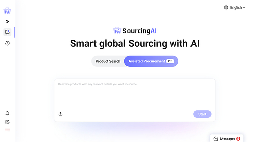 The official website of SourcingAI, an AI-powered sourcing tool by Made-in-China.com, designed to help global buyers discover suppliers and products more efficiently. The official website of SourcingAI, an AI-powered sourcing tool by Made-in-China.com, designed to help global buyers discover suppliers and products more efficiently.