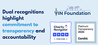 VIN Foundation Earns Four-Star Rating from Charity Navigator and Platinum Seal of Transparency from Candid for Tenth Year in a Row