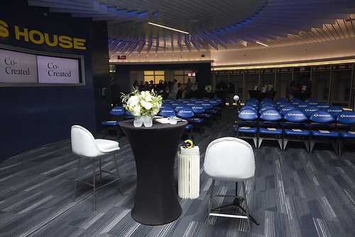 Pacsun hosted an exclusive event on Friday, April 24 inside the Los Angeles Rams locker room at SoFi Stadium. Pacsun hosted an exclusive event on Friday, April 24 inside the Los Angeles Rams locker room at SoFi Stadium.