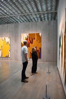 ち*︎様 STUMBLY ボアコート　36 hueLe Museum Still in Sound Exhibition Opens on May 16 at the Clyfford Still Museum