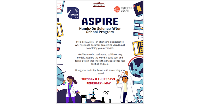 ASPIRE-Lowell: A Unique Experiment and a Generous Gift for Promoting Hands-on STEM Learning in Lowell Public Schools
