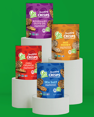 Go Raw Brings the Crunch with Debut of Snacking Crisps, Its First Cracker Innovation