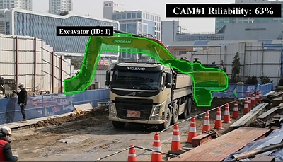Occlusion is a major challenge in dynamic construction environments where frequent obstructions significantly degrade object tracking performance. To overcome this challenge, researchers have proposed an automated multi-camera strategy that quantitatively evaluates tracking reliability and selects the most reliable camera during simultaneous occlusion events.