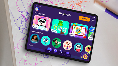 Lingokids, the No. 1 interactive entertainment platform for young kids.