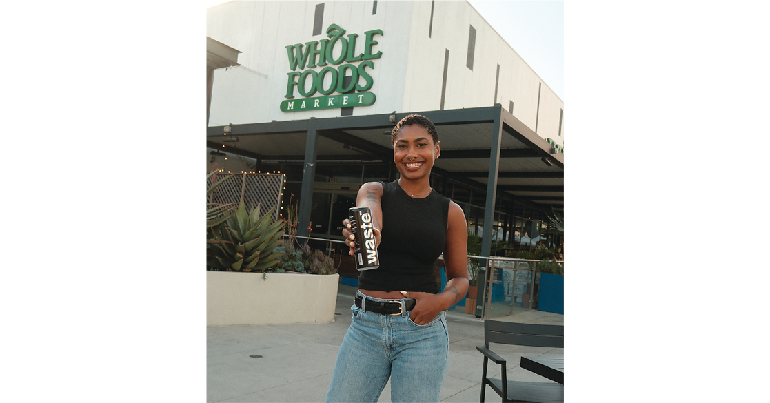 waste&trade;, the Worlds Most [Sustainable] Disruptive Cocktail in a Can, Has Expanded into Whole Foods Market Across California - Marking the First Time an Upcycled Certified RTD Has Been Available at Scale Within the Retailer