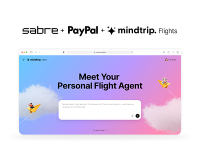 Mindtrip Launches Travel's First All-in-One Agentic AI Flight Booking Experience, Powered by Partnership With Sabre and PayPal