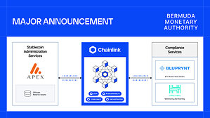 Chainlink, Apex Group, Bluprynt, &amp; Hacken Partner with the Bermuda Monetary Authority, Completing Key Embedded Supervision Solution To Accelerate Digital Asset Compliance