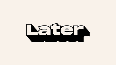 Later Logo Later Logo