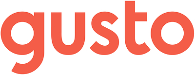 Gusto logo Gusto logo