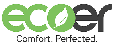 Ecoer Logo with tag line: Comfort. Perfected. Ecoer Logo with tag line: Comfort. Perfected.