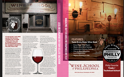 The Philadelphia Inquirer's Readers Award the Wine School a Silver Medal