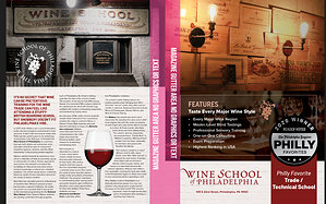 The Philadelphia Inquirer's Readers Award the Wine School a Silver Medal
