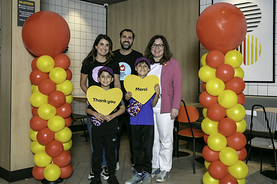 Merci, Canada : plus de 10,8 millions de dollars amassés lors du Grand McDon™ pour soutenir les familles qui ont un enfant gravement malade ou blessé