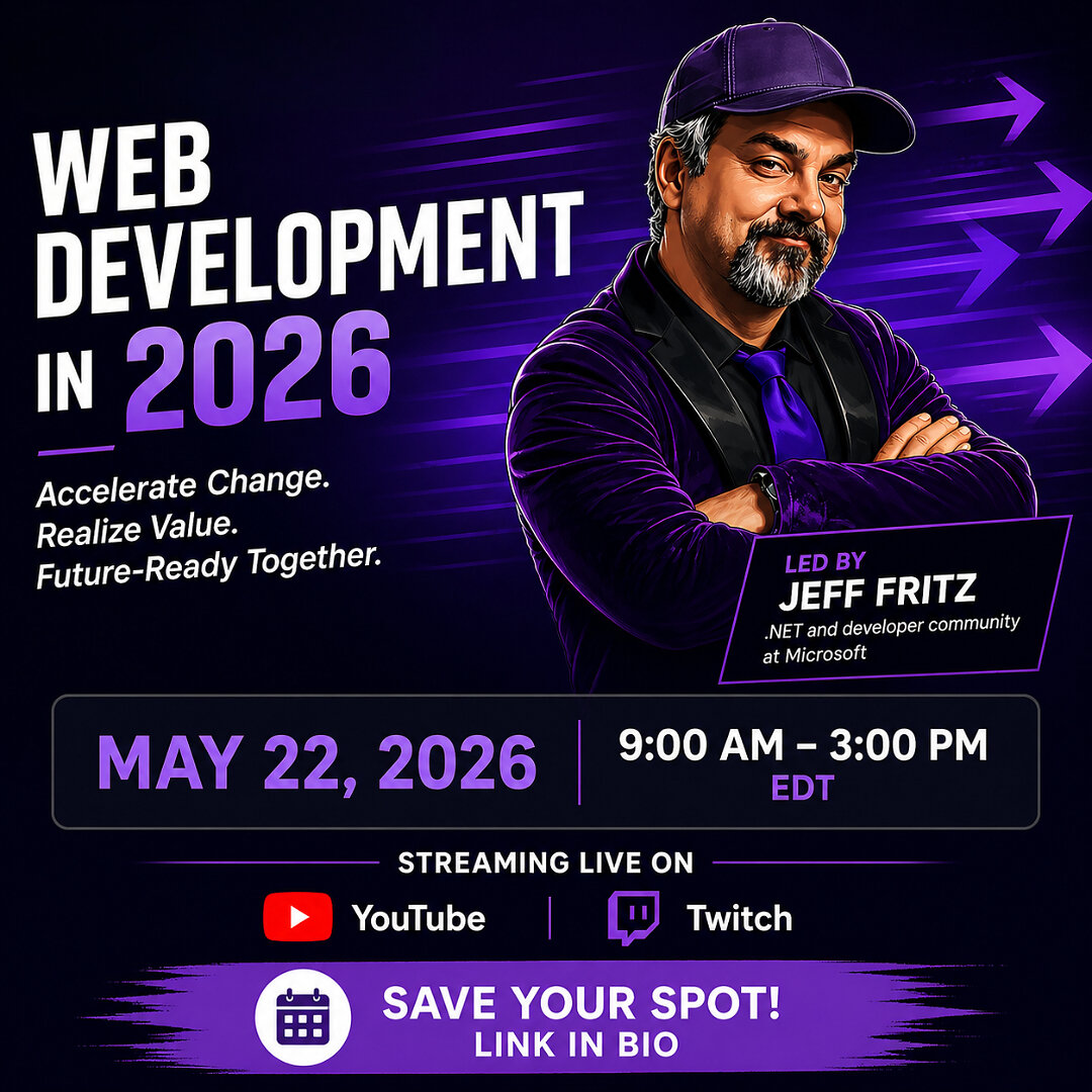GAPVelocity AI Sponsors Free "Web Development in 2026" Lives