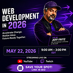 GAPVelocity AI Sponsors Free "Web Development in 2026" Livestream Workshop with Jeff Fritz