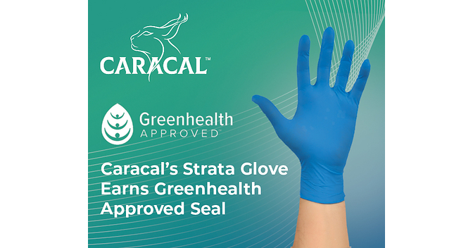 Caracals Strata Glove Earns Greenhealth Approved Seal