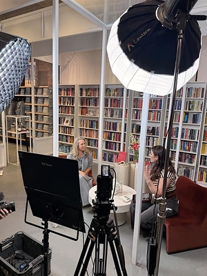 To kick off the event, Olson hosted a livestream on TikTok, giving a broader audience a real-time look inside the launch.