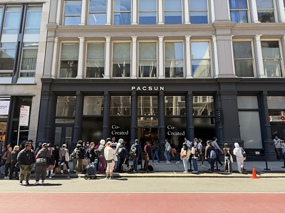 Hundreds of guests visited the store to meet Olson, discuss the book, and have copies signed