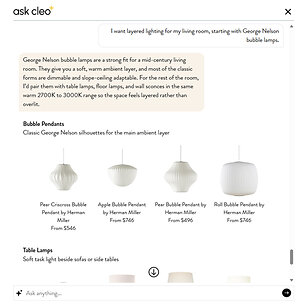 Lightopia Launches AI-Powered Conversational Shopping Assistant "Ask Cleo"