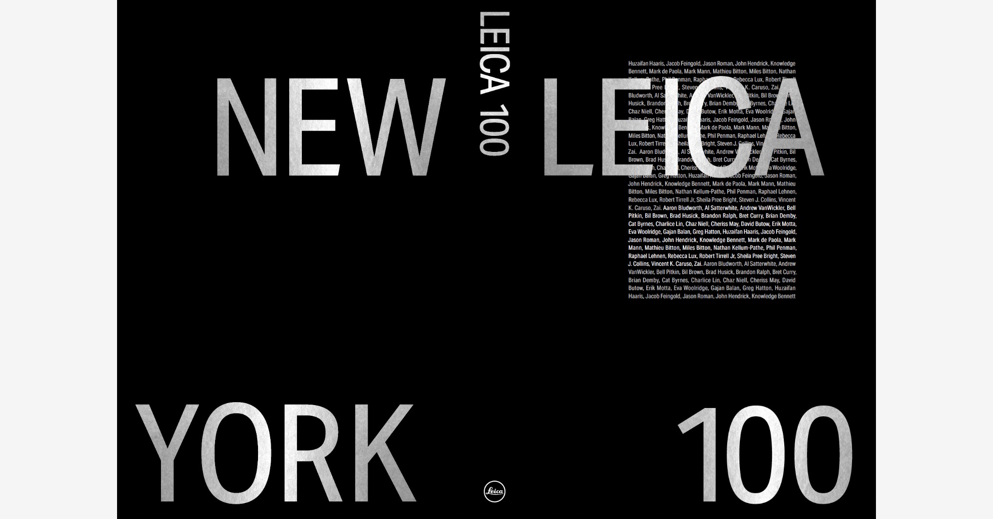 Leica Gallery New York Presents Leica 100