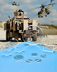 ZINC SULFIDE LENSES &amp; WINDOWS IDEAL WHERE THERMAL CONTRAST IS CRITICAL