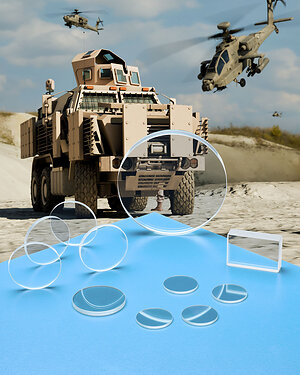 ZINC SULFIDE LENSES &amp; WINDOWS IDEAL WHERE THERMAL CONTRAST IS CRITICAL
