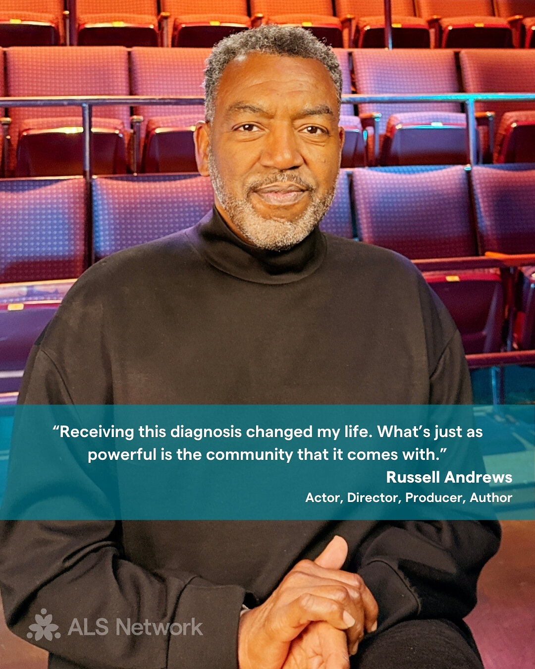 ACTOR RUSSELL ANDREWS SHARES ALS DIAGNOSIS, JOINS ALS NETWOR