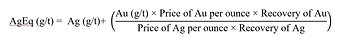 Silver Equivalency Silver Equivalency
