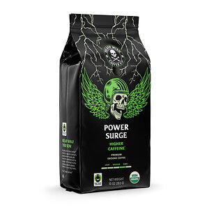 Death Wish Coffee Co. Unleashes Power Surge, A Naturally Higher Caffeinated Roast, Boasting More Than 200 mg of Caffeine Per Serving