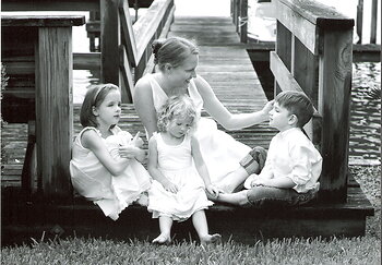 Inheritance of Hope Co-Founder, Kristen Milligan, and her three young children