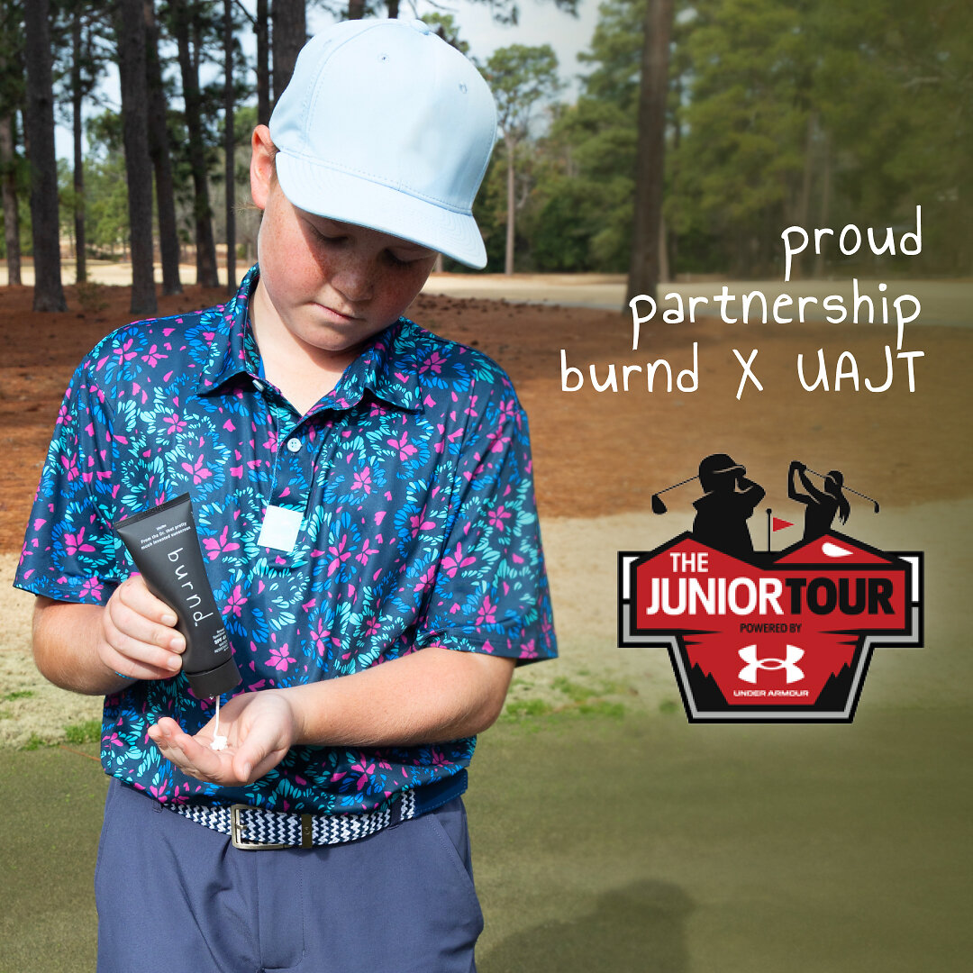 burnd Named Official Sunscreen of The National Junior Tour Powered by Under Armour