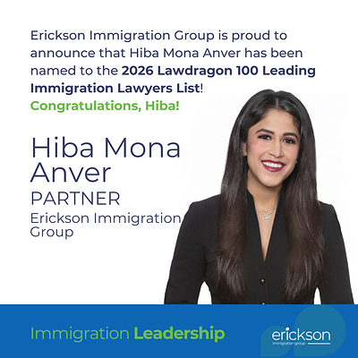 Hiba Anver Named to the 2026 Lawdragon 100 Leading Immigration Lawyers List