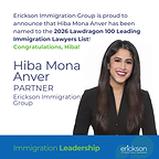 Hiba Anver Named to the 2026 Lawdragon 100 Leading Immigration Lawyers List